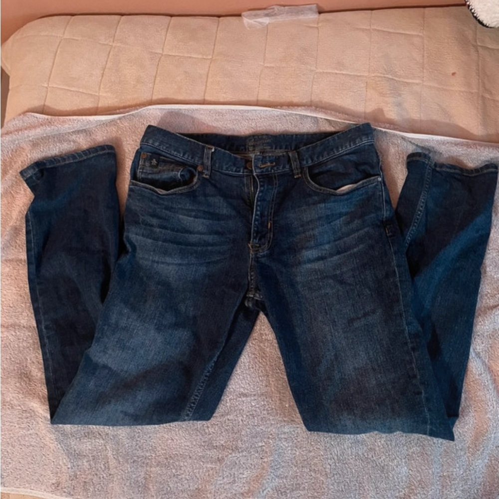 Dark Blue Denim Jeans